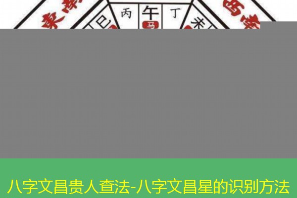  八字文昌贵人查法-八字文昌星的识别方法