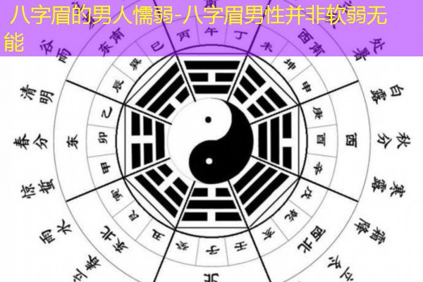  八字眉的男人懦弱-八字眉男性并非软弱无能