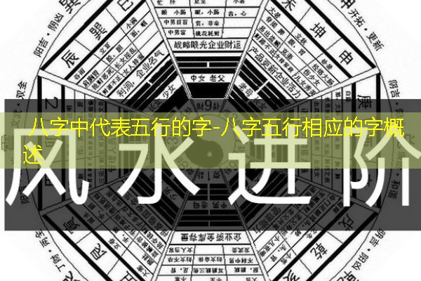  八字中代表五行的字-八字五行相应的字概述