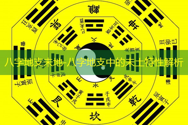  八字地支未地-八字地支中的未土特性解析