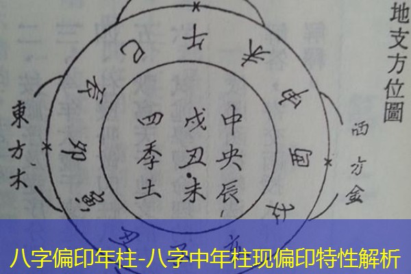  八字偏印年柱-八字中年柱现偏印特性解析