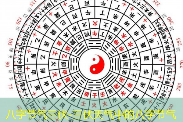  八字节气三伏-三伏天气中的八字节气