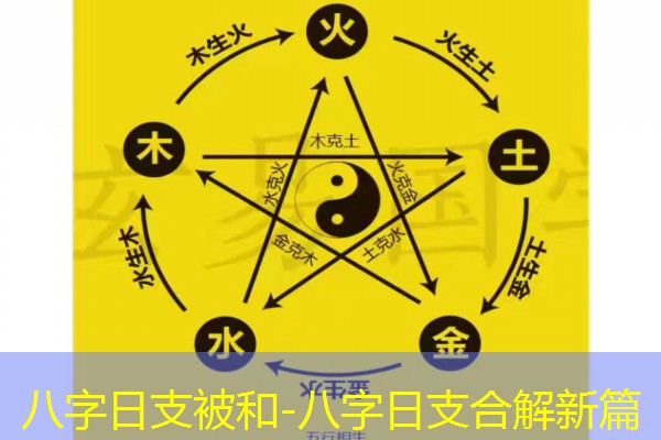  八字日支被和-八字日支合解新篇
