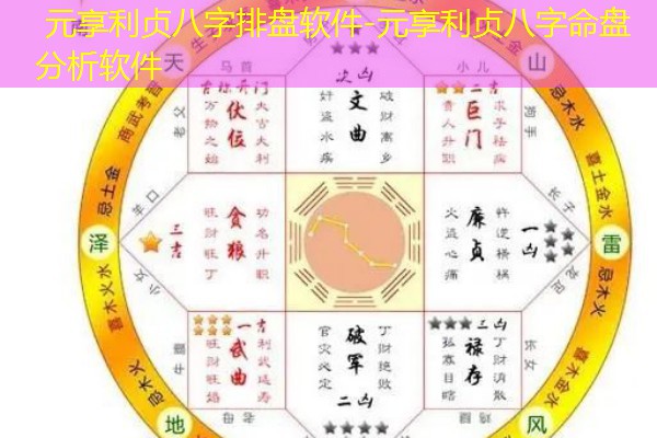  元享利贞八字排盘软件-元享利贞八字命盘分析软件