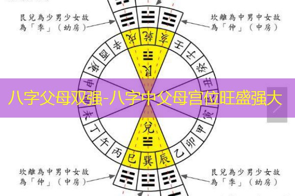  八字父母双强-八字中父母宫位旺盛强大