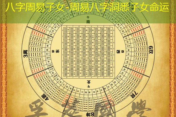  八字周易子女-周易八字洞悉子女命运