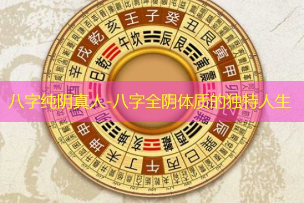  八字纯阴真人-八字全阴体质的独特人生