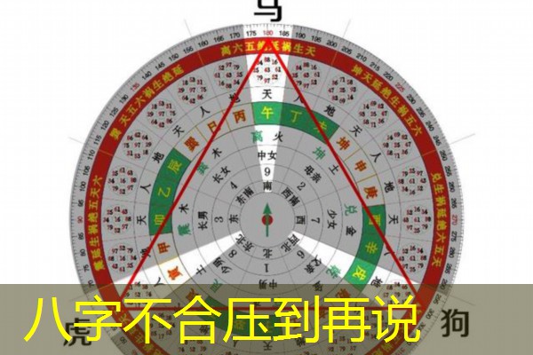  八字不合压到再说