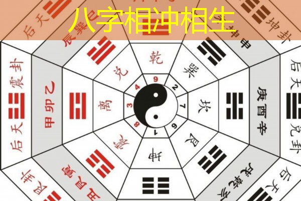  八字相冲相生