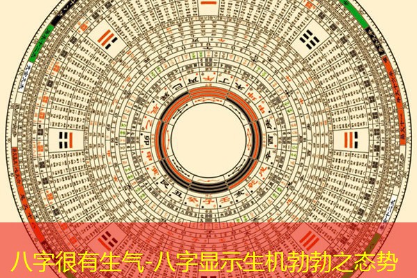  八字很有生气-八字显示生机勃勃之态势