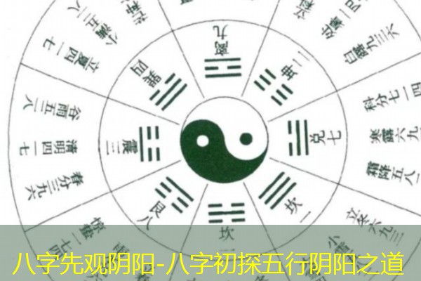 八字先观阴阳-八字初探五行阴阳之道