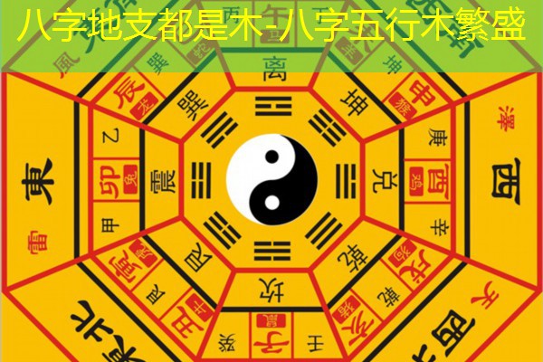  八字地支都是木-八字五行木繁盛