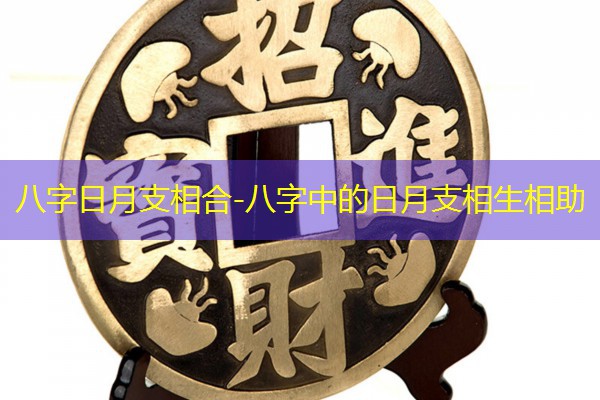  八字日月支相合-八字中的日月支相生相助