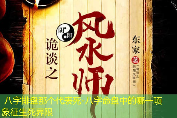  八字排盘那个代表死-八字命盘中的哪一项象征生死界限