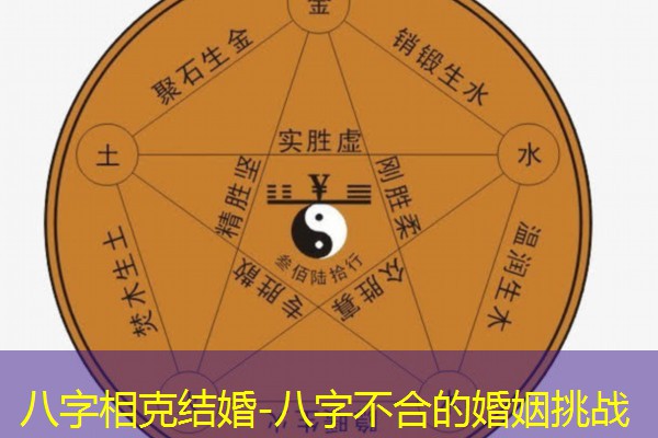  八字相克结婚-八字不合的婚姻挑战
