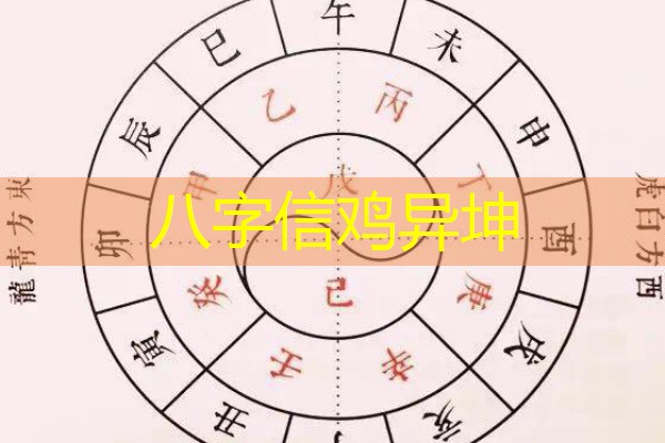  八字信鸡异坤