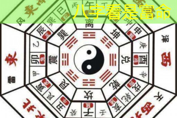  八字看是富命