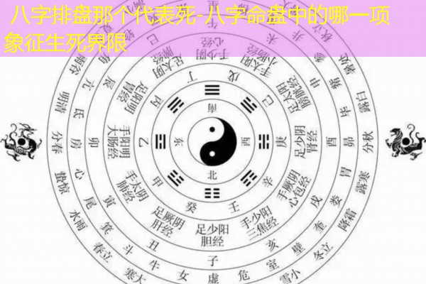  八字排盘那个代表死-八字命盘中的哪一项象征生死界限