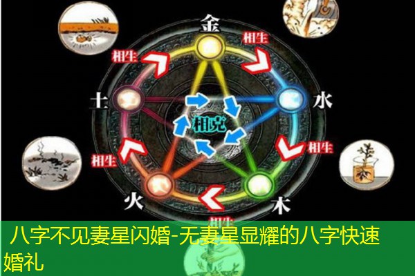  八字不见妻星闪婚-无妻星显耀的八字快速婚礼