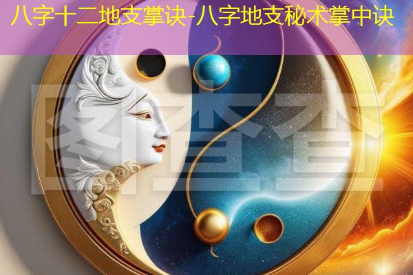  八字十二地支掌诀-八字地支秘术掌中诀