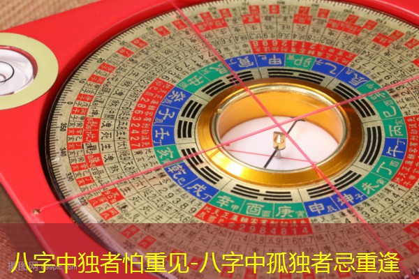  八字中独者怕重见-八字中孤独者忌重逢
