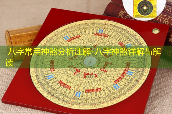  八字常用神煞分析注解-八字神煞详解与解读