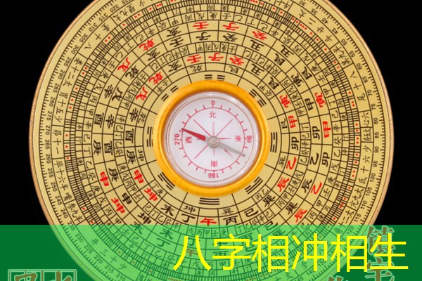  八字相冲相生