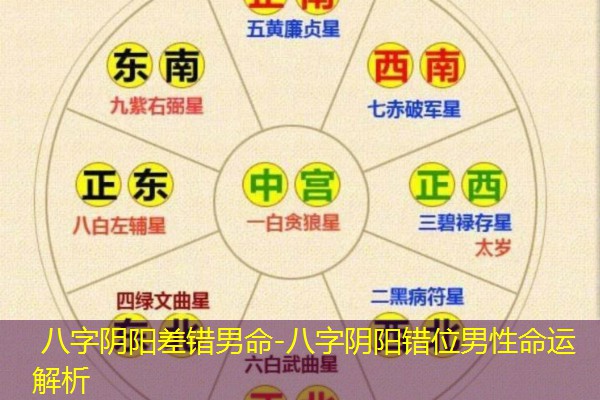 八字阴阳差错男命-八字阴阳错位男性命运解析