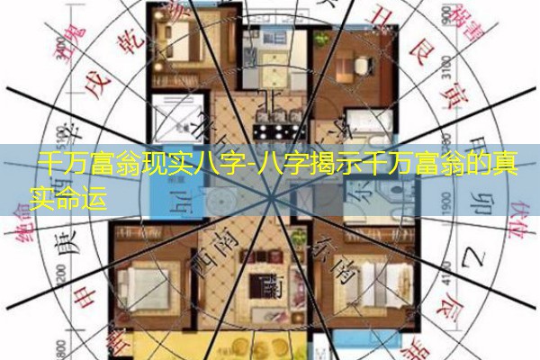 千万富翁现实八字-八字揭示千万富翁的真实命运