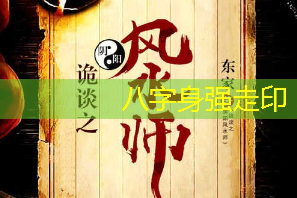 八字身强走印