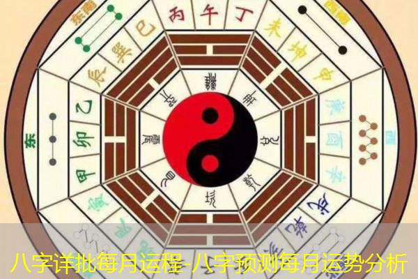 八字详批每月运程-八字预测每月运势分析