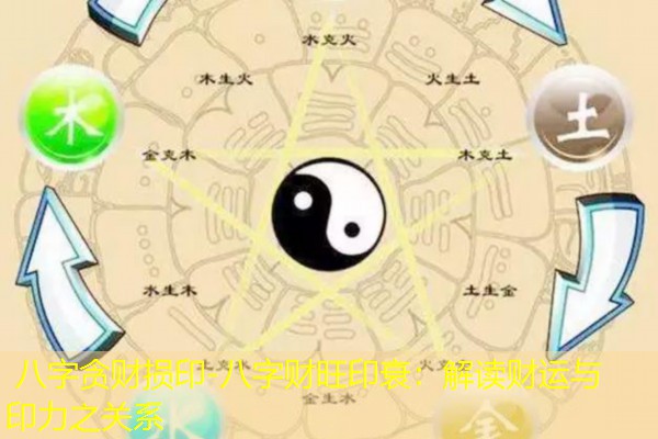 八字贪财损印-八字财旺印衰：解读财运与印力之关系
