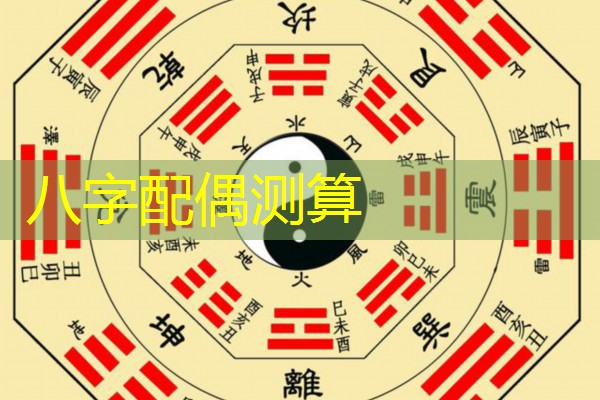  八字配偶测算
