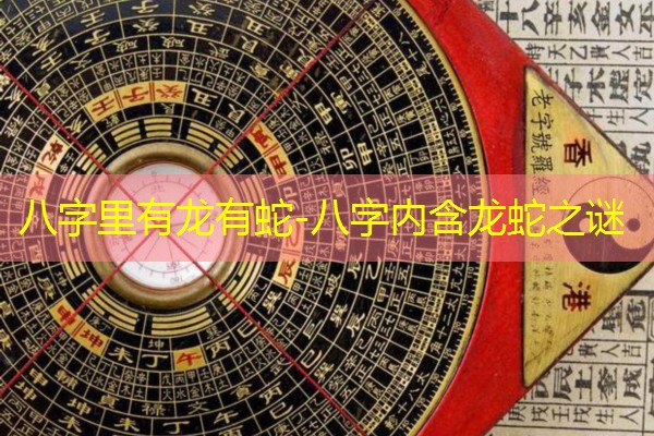 八字里有龙有蛇-八字内含龙蛇之谜